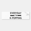 Search for korean bumper stickers Kpop