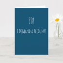 Search for funny 70th birthday cards Typography