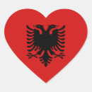 Search for albanian stickers World flags