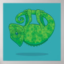 Search for cute lizard posters Chameleon