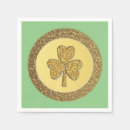 Search for irish shamrock napkins Good luck