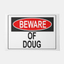 Search for beware of dog doormats Warning