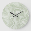 Search for sage green clocks White