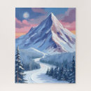 Search for skiing puzzles Nature
