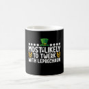 Search for dancing leprechaun mugs Shamrock