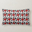 Search for soccer cushions pouffes Red