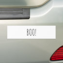 Search for halloween bumper stickers Boo