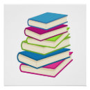 Search for book stack posters Colourful