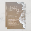 Search for sand bridal shower invitations Coastal