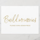 Search for memories invitations Calligraphy