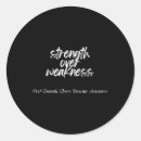 Search for weak stickers Awareness