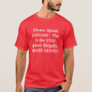 Search for speak english tshirts America
