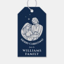 Search for nativity christmas gift tags Blue