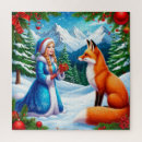 Search for snow scene puzzles Festive