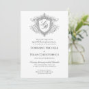 Search for flourishes wedding invitations Black