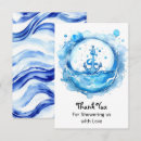Search for anchor thank you cards Blue