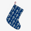 Search for blue and white christmas stockings Preppy