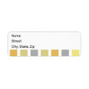 Search for gold silver return address labels Yellow