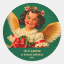 Search for child angel stickers Retro
