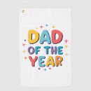 Search for fathers day golf towels Best dad