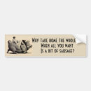 Search for funny mens bumper stickers Women