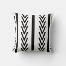 Search for herringbone cushions Black and white