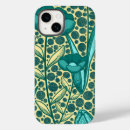 Search for turquoise flowers iphone cases Blue