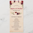 Search for programs for wedding menus Rustic