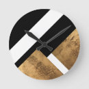 Search for black and copper clocks Chic