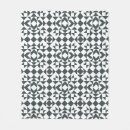 Search for black and white pattern blankets Simple