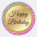 Search for gold glitter background stickers Golden