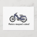 Search for antique motorcycle postcards Moped