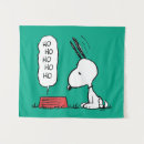 Search for santa claus tapestries Peanuts