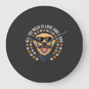 Search for all you need is love clocks Dog