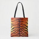 Search for animal pattern tote bags Orange