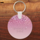 Search for gold glitter key rings Glam