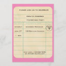 Search for library card birthday invitations Kids
