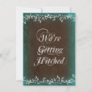 Search for hitch invitations Vintage