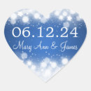 Search for fairy tale wedding stickers Blue