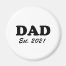 Search for dad magnets Black and white