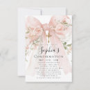 Search for girls confirmation invitations Elegant