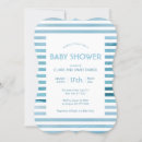 Search for die cut baby shower invitations Blue