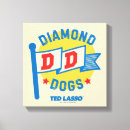 Search for football canvas prints Ted lasso