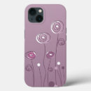 Search for flower drawing iphone cases Purple