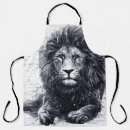 Search for cat silhouette aprons Abstract