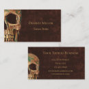 Search for skull business cards Tattoo artist