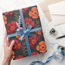 Search for orange poppy wrapping paper Floral