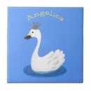 Search for swan tiles Illustration