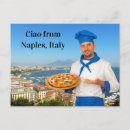 Search for pizza postcards Italy