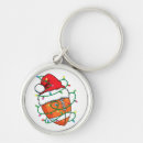 Search for football key rings Santa